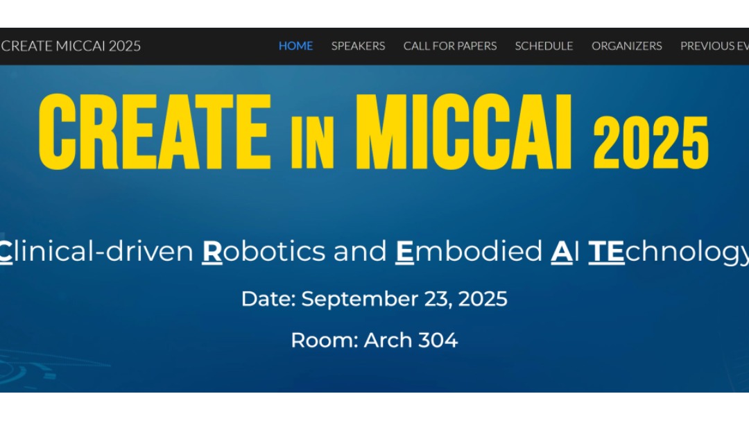 Call for Papers: CREATE Workshop in MICCAI 2025